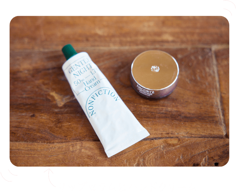 リップセラムとハンドクリーム