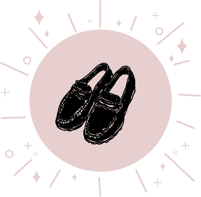 新しい靴や歩きやすい靴