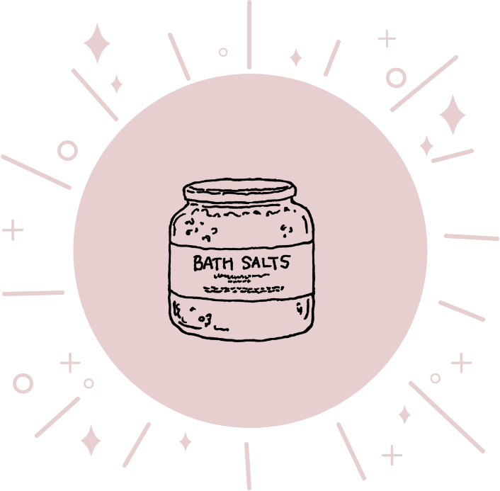発汗効果のあるバスソルト