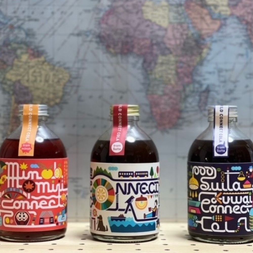 合同会社知己　クラフトコーラ「WORLD CONNECT COLA」