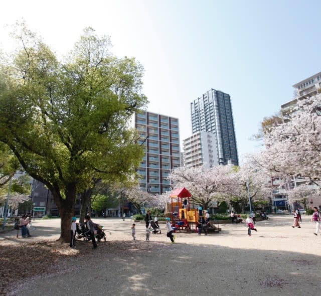 公園が点在