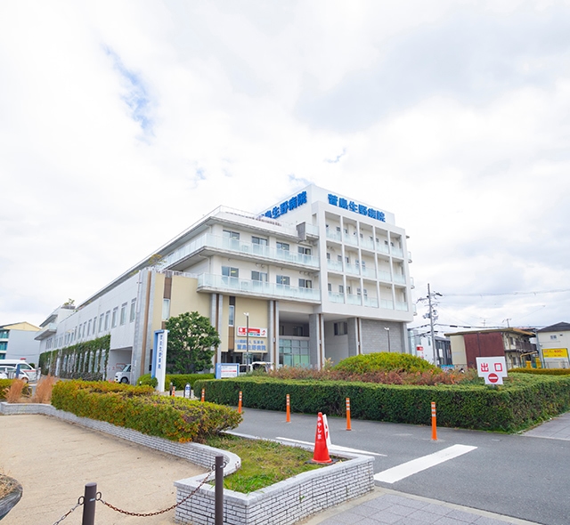 総合病院が点在