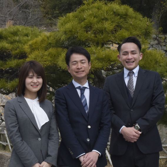平野 綾美さん、藤原 友樹さん、大西 翔也さん