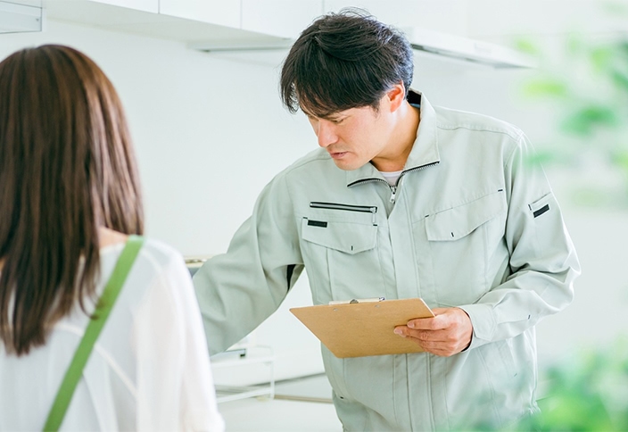 一貫体制による安心感