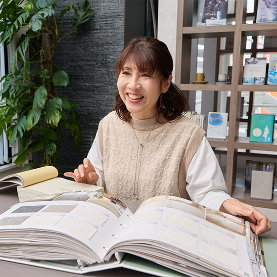 内装や外装だけでなく、似合う家具のアドバイスも