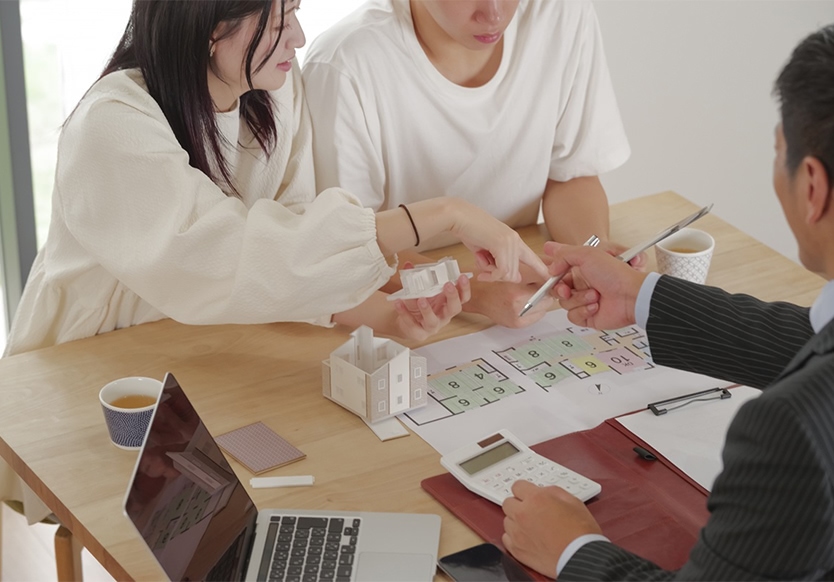 ライフプランや希望を
しっかりヒアリング