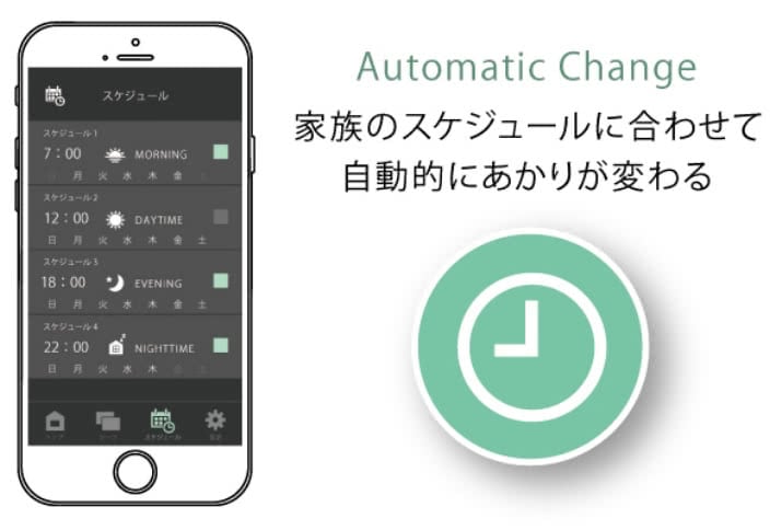あかりがもたらす 
豊かな暮らし