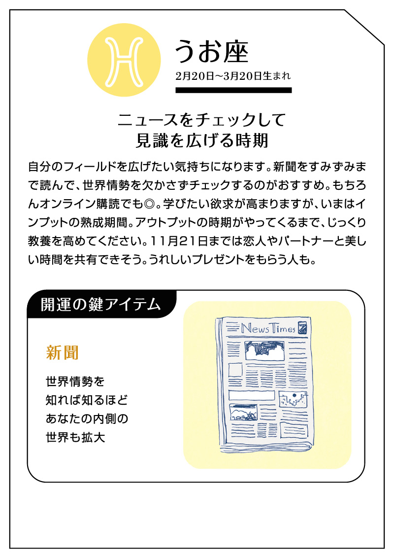 住まいの12星座占い