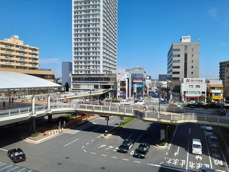 上尾駅周辺の様子