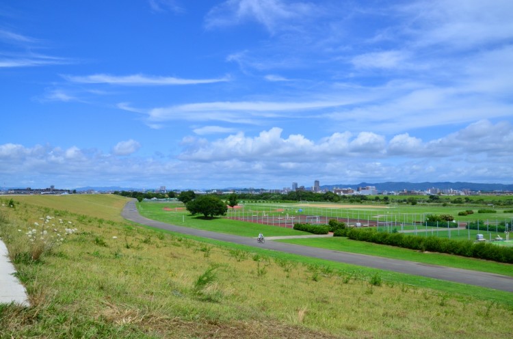 広大な淀川河川公園に面していることも守口市の自慢