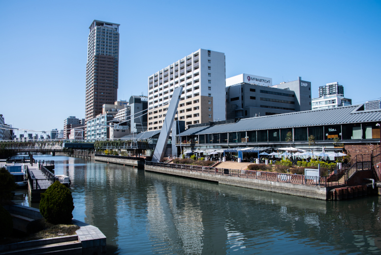 キャナルテラス堀江／写真提供：（公財）大阪観光局