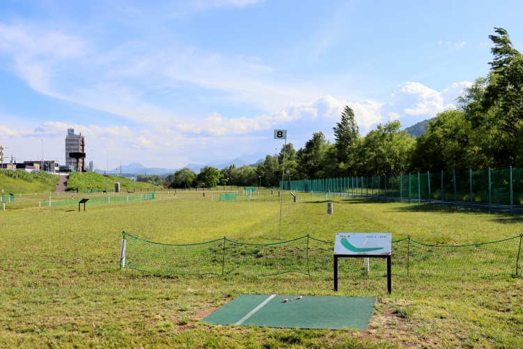 豊平川緑地のパークゴルフ場