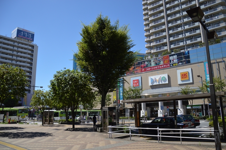 JR赤羽橋駅西口