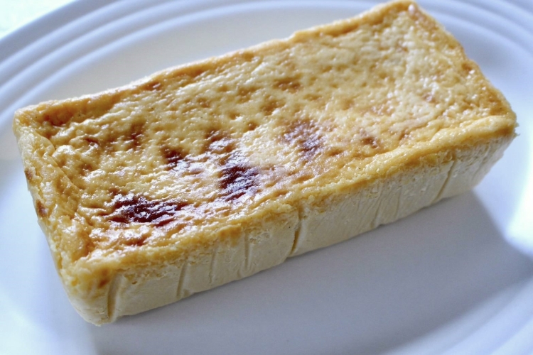 斜め上から見た「きみチー」。食べ応えがありそう