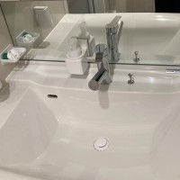 予算3,000円以内、洗面所のアイテムを浮かせる