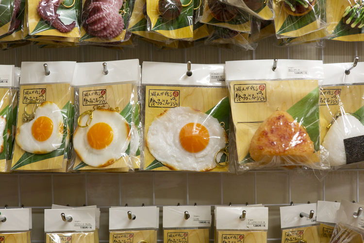 眺めるだけでも楽しい食品サンプル