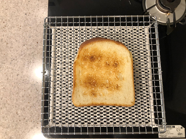 ▲綺麗な焼き色がつきます。