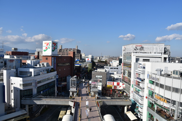 茅ヶ崎駅北口　ペデストリアンデッキ