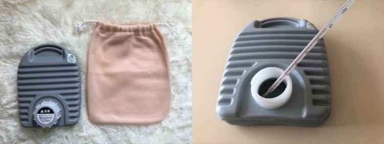 可愛らしいピンクの巾着付き。注ぐときはお湯の温度を要チェックです