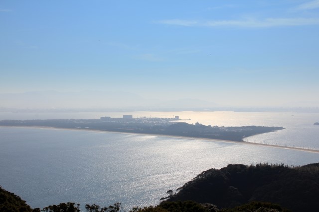 志賀島から望む博多湾