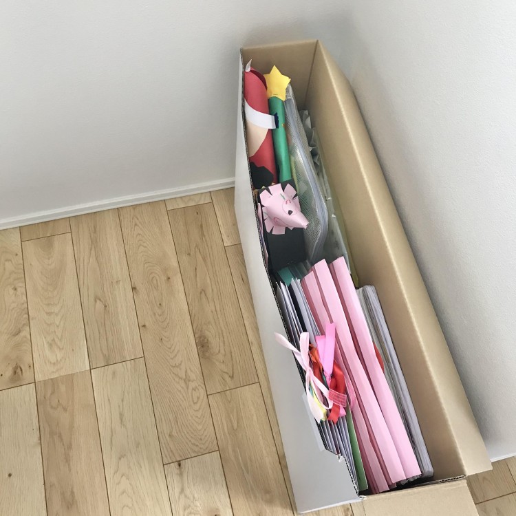 便利すぎるタワーの作品収納ボックス