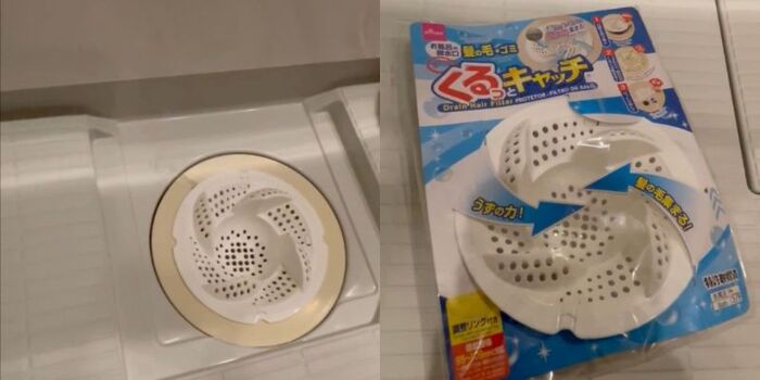 100円ショップで購入した「くるっとキャッチ」で髪の毛を簡単キャッチ！