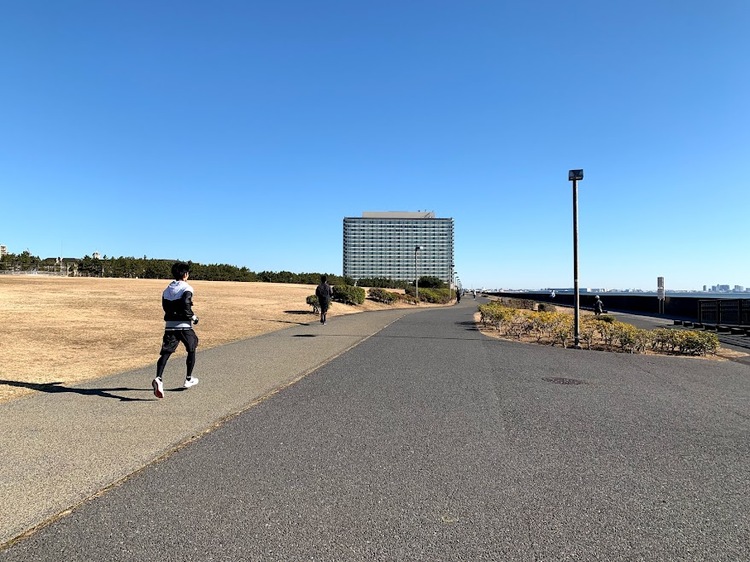 浦安市総合公園ランニングロード