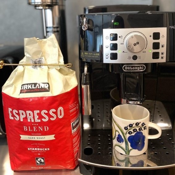 いろんな種類のコーヒー豆を購入し、その味を楽しんでいるそう