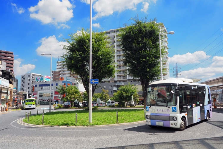朝霞駅東口周辺