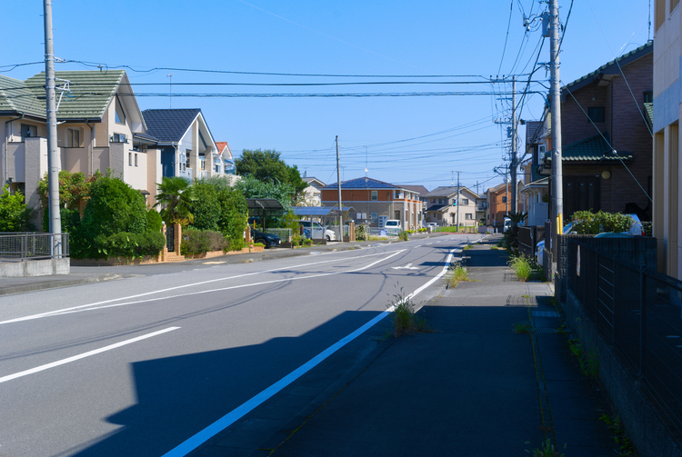 守谷市の風景