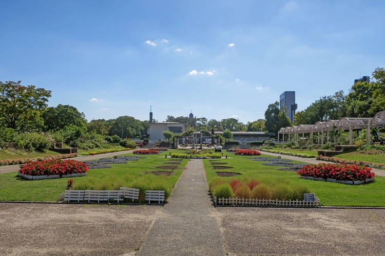 住之江公園の花と緑のスクエア