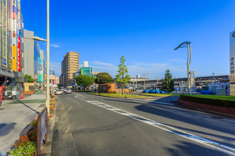 東武東上線 和光市駅　南口ロータリー