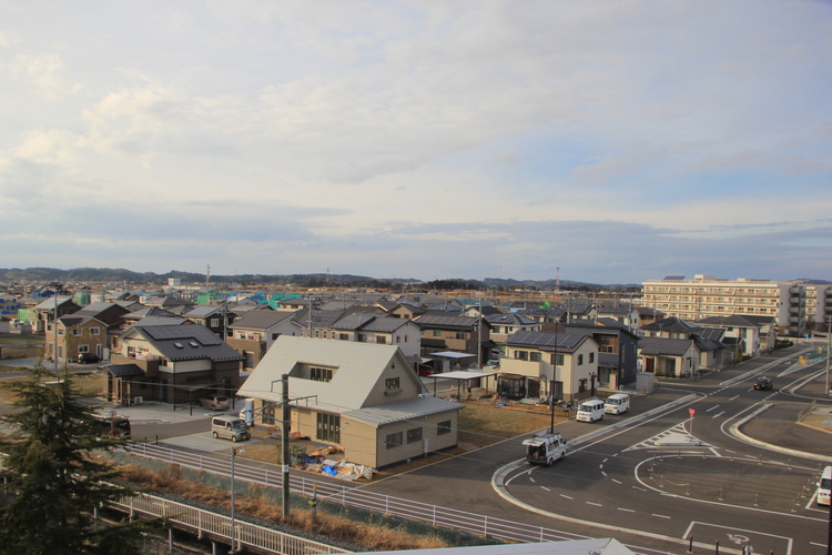 住宅街としても人気のエリア、「あおい地区」の街並み