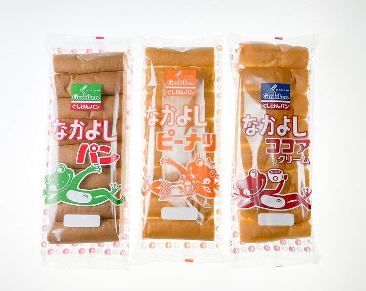 カエルのパッケージが可愛い