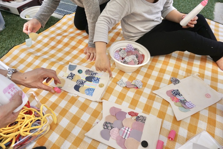 地元のイベント「ながのウェルネスピクニック2023」での様子