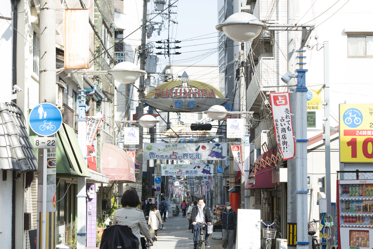 福島聖天通商店街
©(公財)大阪観光局