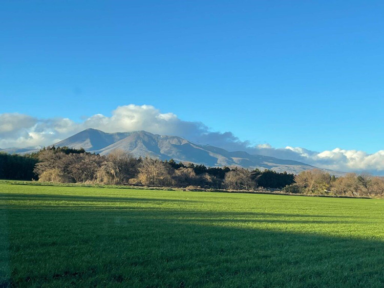 のどかな田園風景を独り占めできるロケーションが魅力の那須塩原市