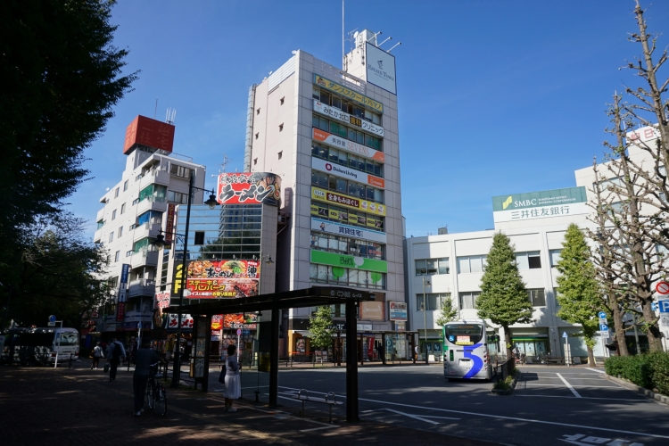 ▲三鷹駅北口の様子