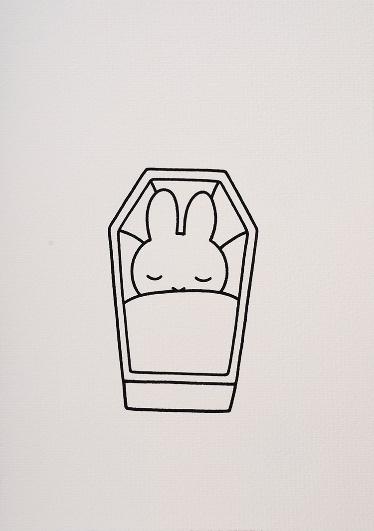 『うさこちゃんのだいすきなおばあちゃん』1996年　原画