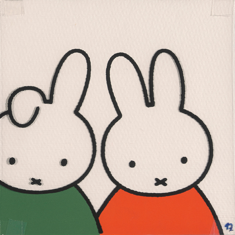 『うさこちゃんとたれみみくん』2006年　印刷原稿