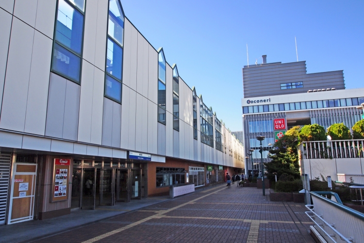 ▲練馬駅北口。複合施設「ココネリ」もあり便利