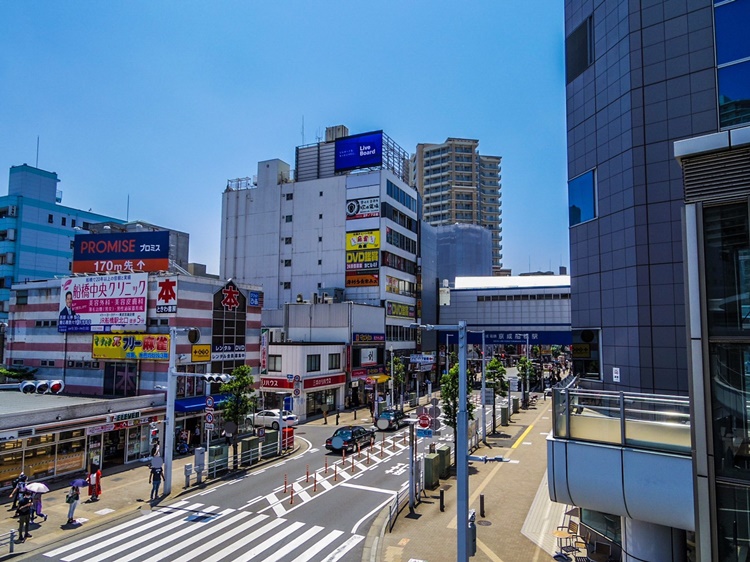 船橋駅周辺