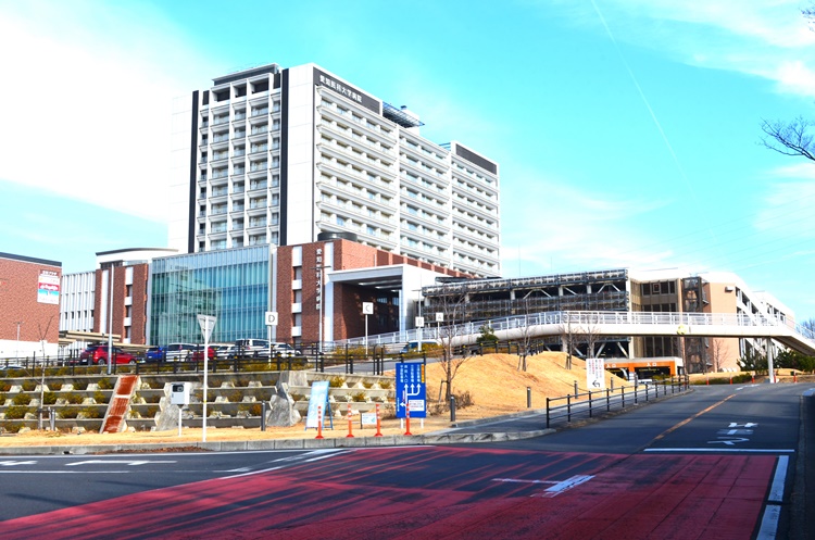高度救命救急センターを有する愛知医科大学病院。
