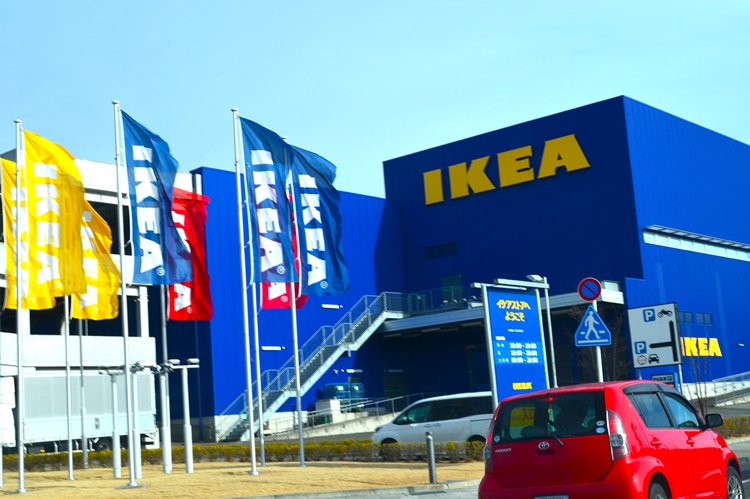 すっかり長久手の顔となっているIKEA。