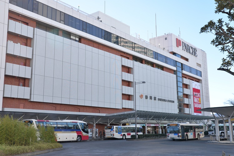 静岡駅の様子