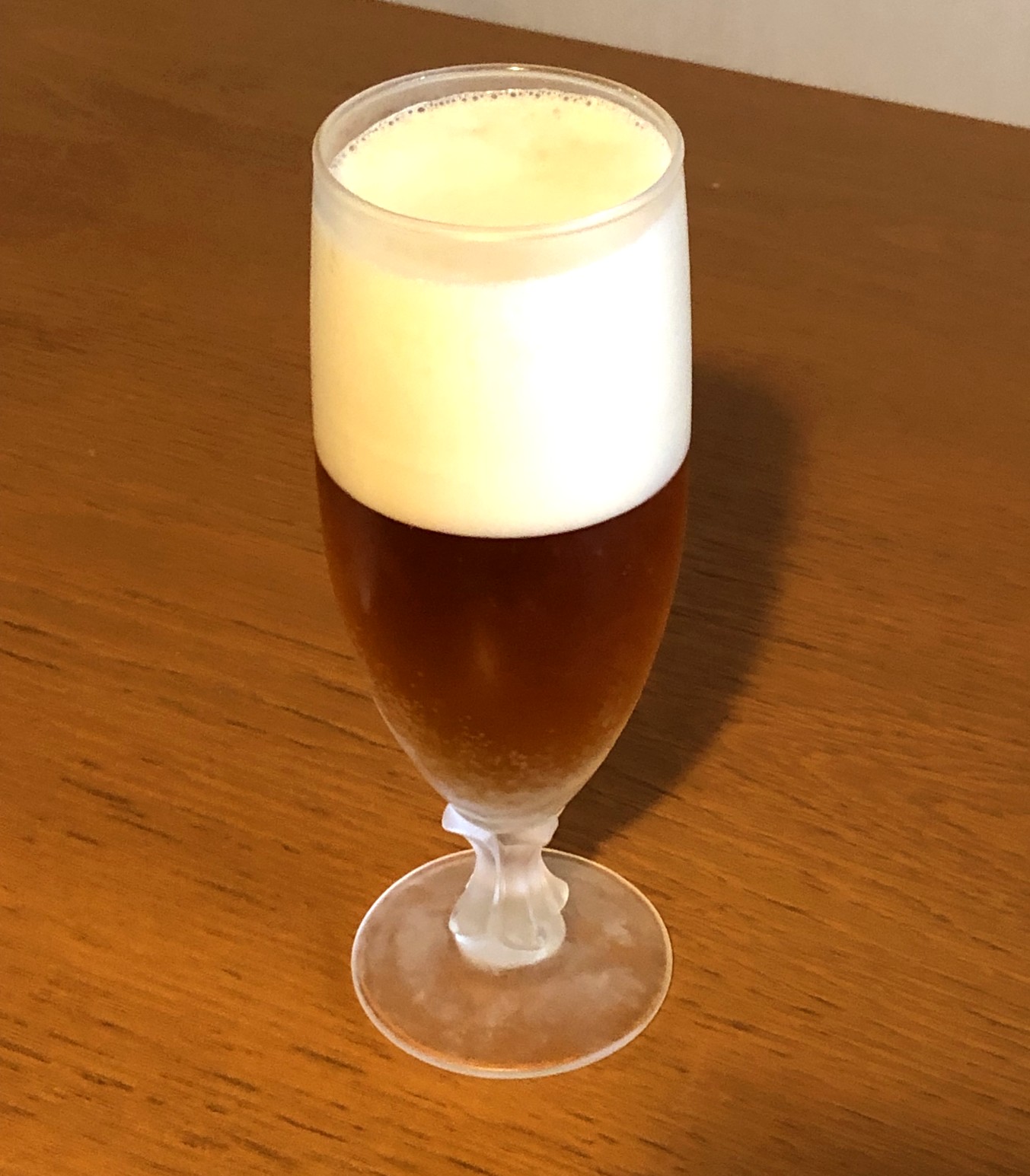 最初の一杯、できました！